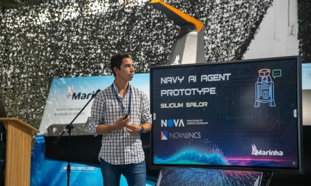IA chega à Marinha Portuguesa