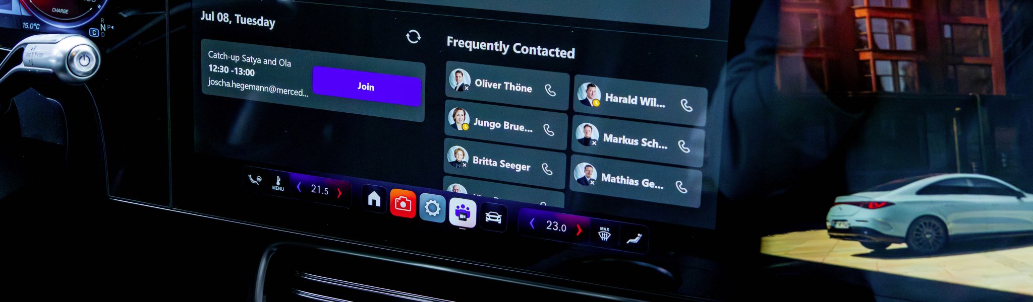Mercedes-Benz avança na convergência entre tecnologia automóvel e ferramentas de produtividade empresarial
