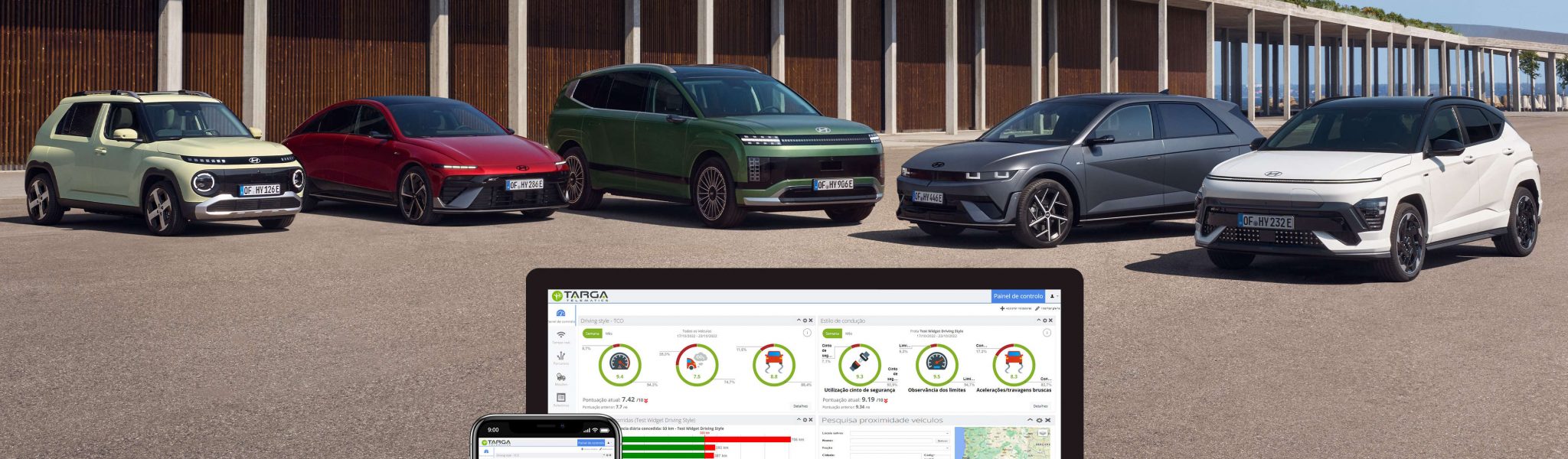 Hyundai abre dados dos veículos à gestão de frotas da Targa Telematics